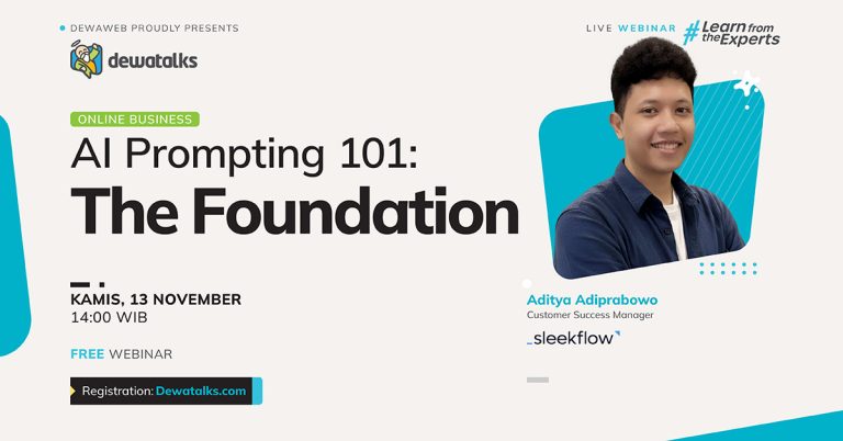 Dewatalks Webinar: AI Prompting 101: The Foundation